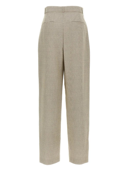 Micro-Check Trousers