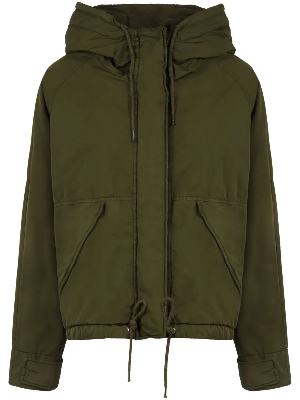 Drawstring Hooded Jacket