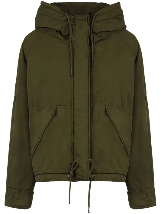 Drawstring Hooded Jacket