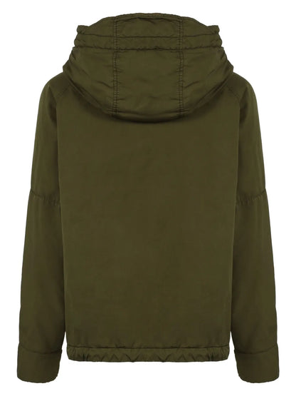 Drawstring Hooded Jacket
