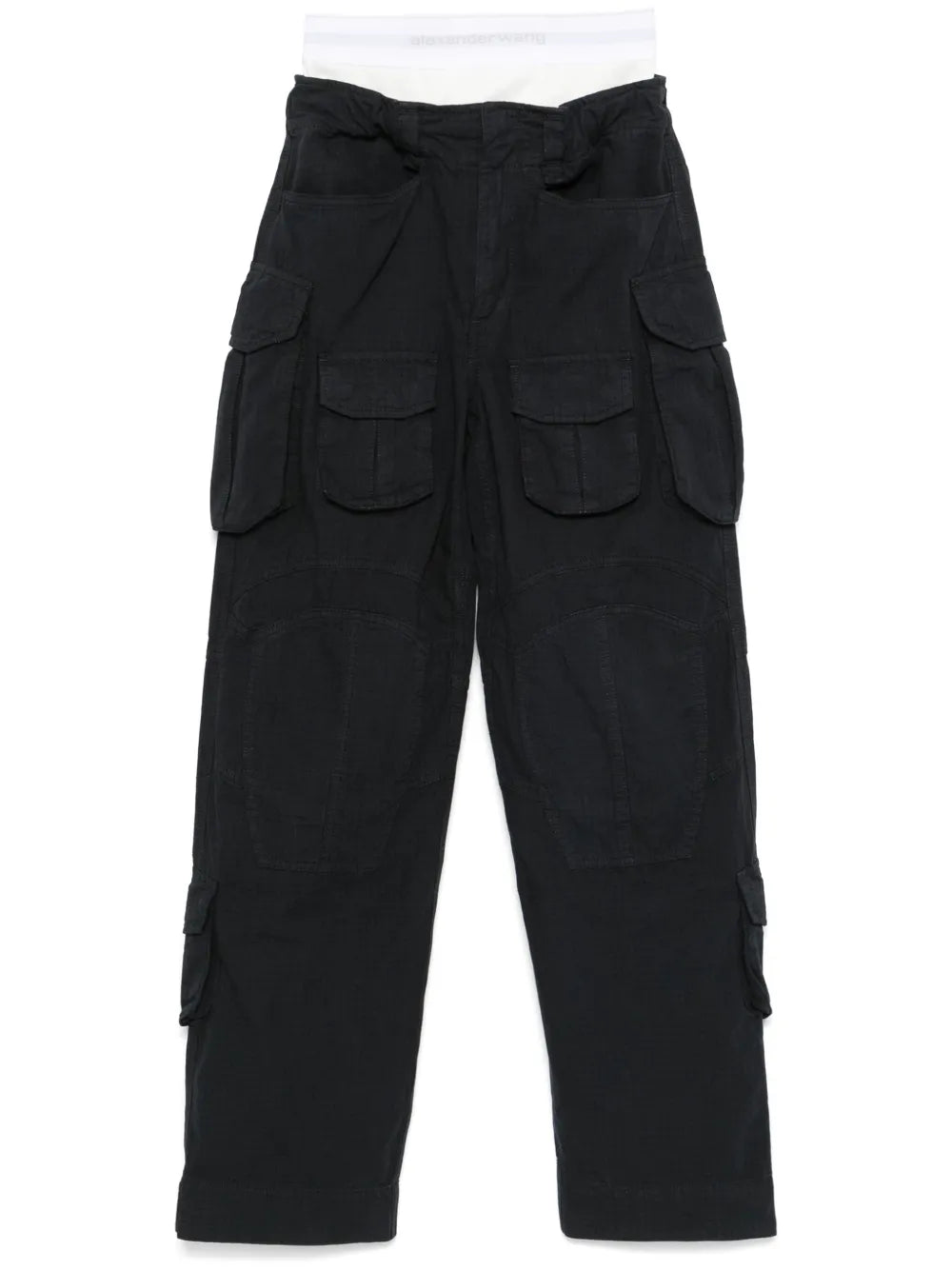 Logo-Waistband Trousers