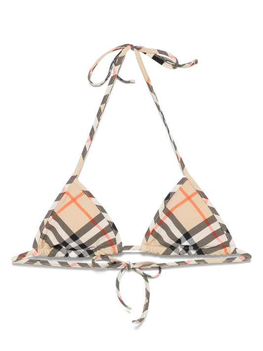 Check Bikini Top