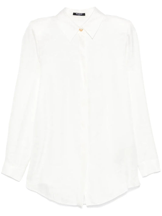 Jacquard-Pattern Shirt