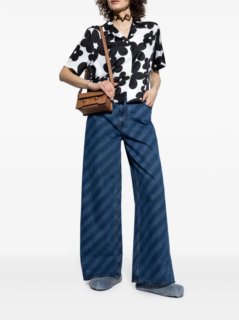 Striped Jeans