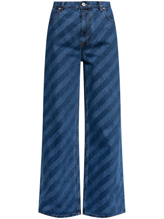 Striped Jeans