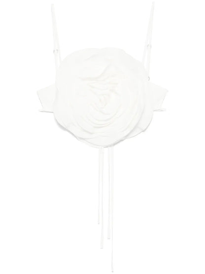 Floral-Appliqué Top