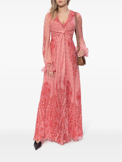 Printed Maxi Dress
