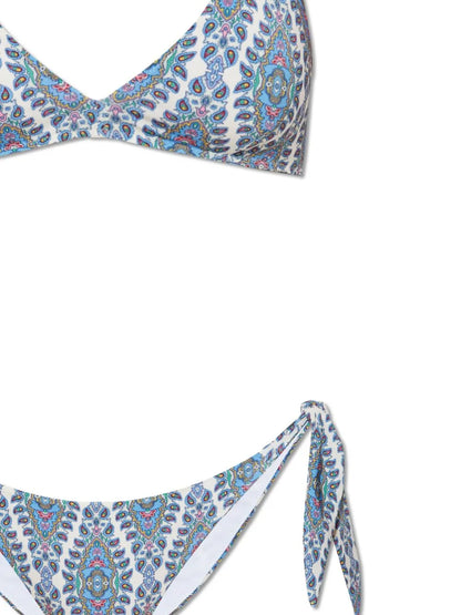 Paisley-Print Bikini