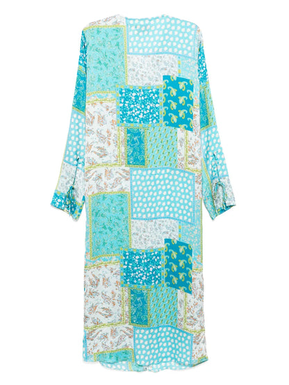 Aqua Maxi Tie Tunic