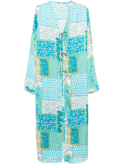 Aqua Maxi Tie Tunic