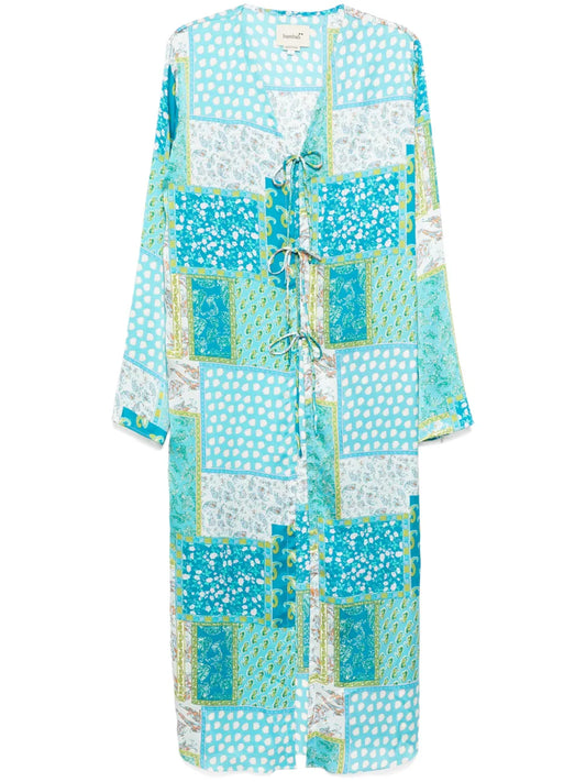 Aqua Maxi Tie Tunic