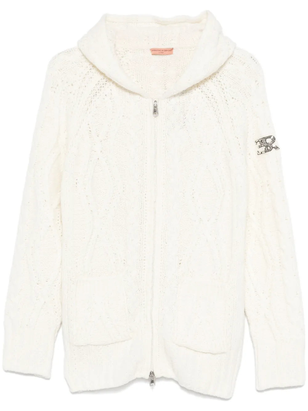 Cable-Knit Cardigan