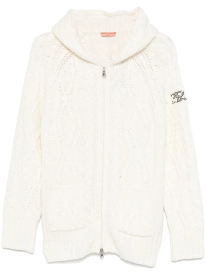 Cable-Knit Cardigan