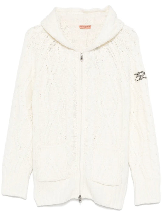 Cable-Knit Cardigan