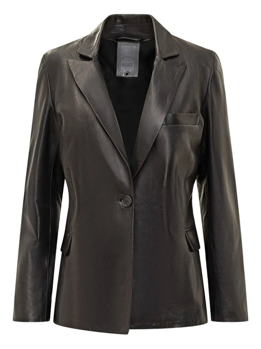 Leather Blazer