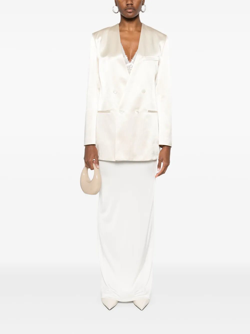 Satined Blazer