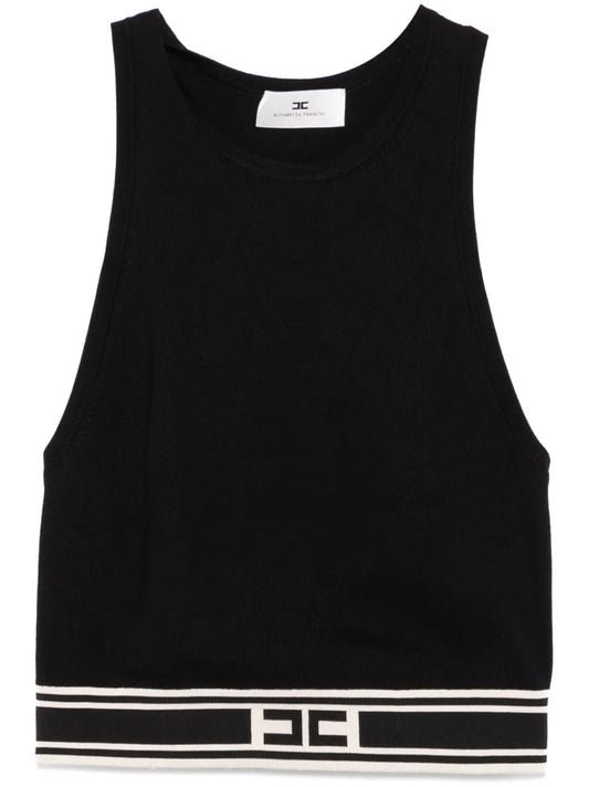 Logo-Band Tank Top