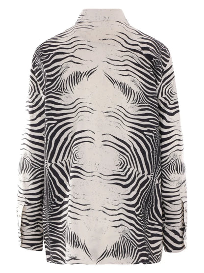 Zebra-Print Shirt