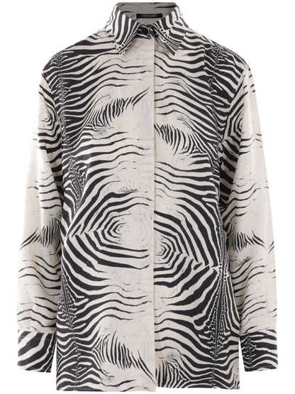Zebra-Print Shirt