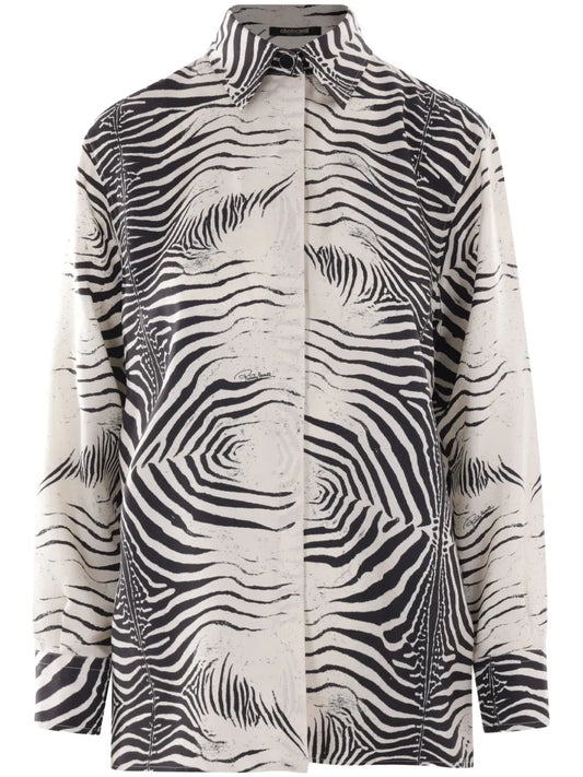Zebra-Print Shirt