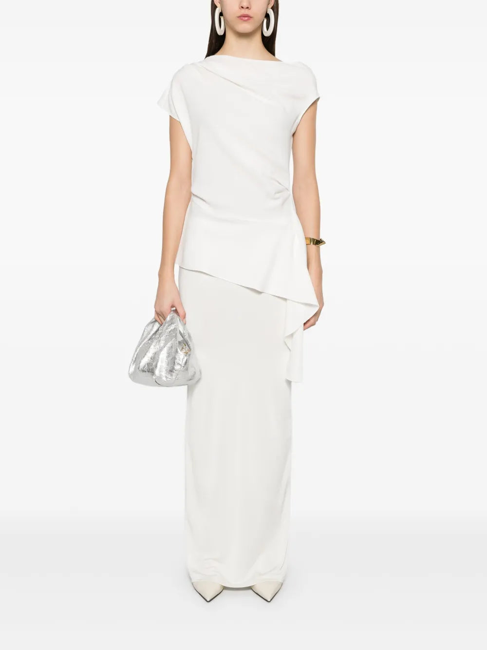 Pleat-Detailed Top