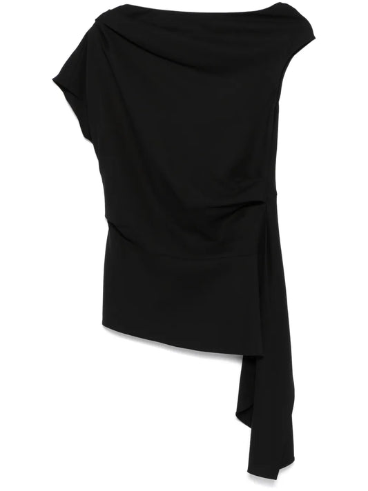 Pleat-Detailed Top