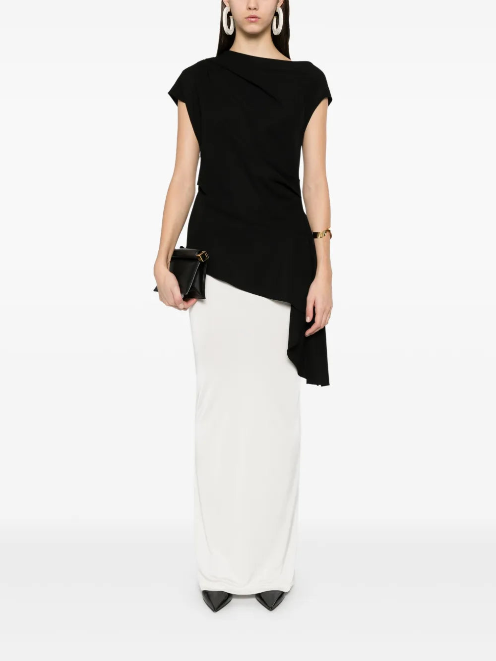 Pleat-Detailed Top