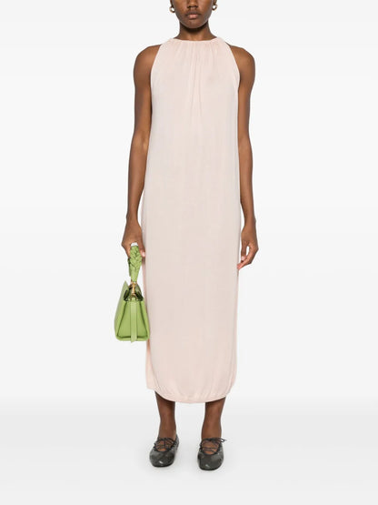 Draped Midi Dress