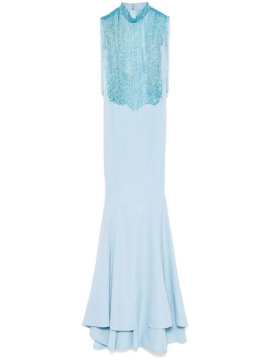 Fringed Mermaid Gown