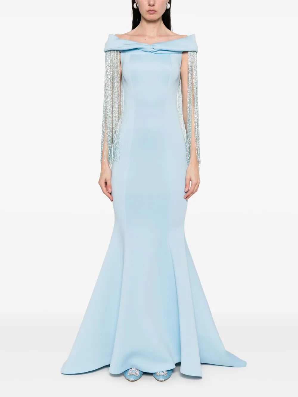 Off-Shoulder Mermaid Gown