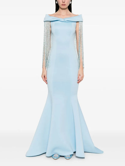 Off-Shoulder Mermaid Gown