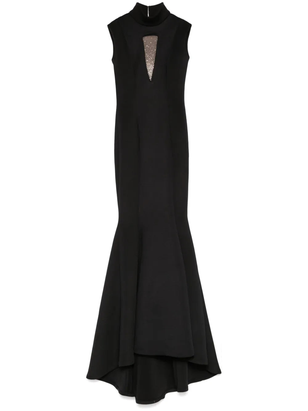 High-Neck Mermaid Gown