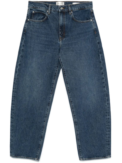 Low Slung Barrel Jeans