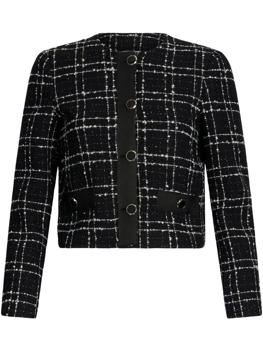 Bouclé Cropped Jacket