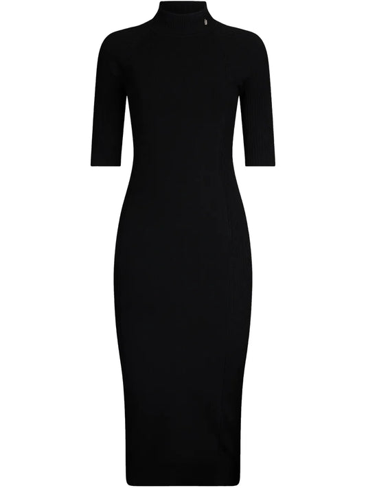 Cut-Out Knitted Dress