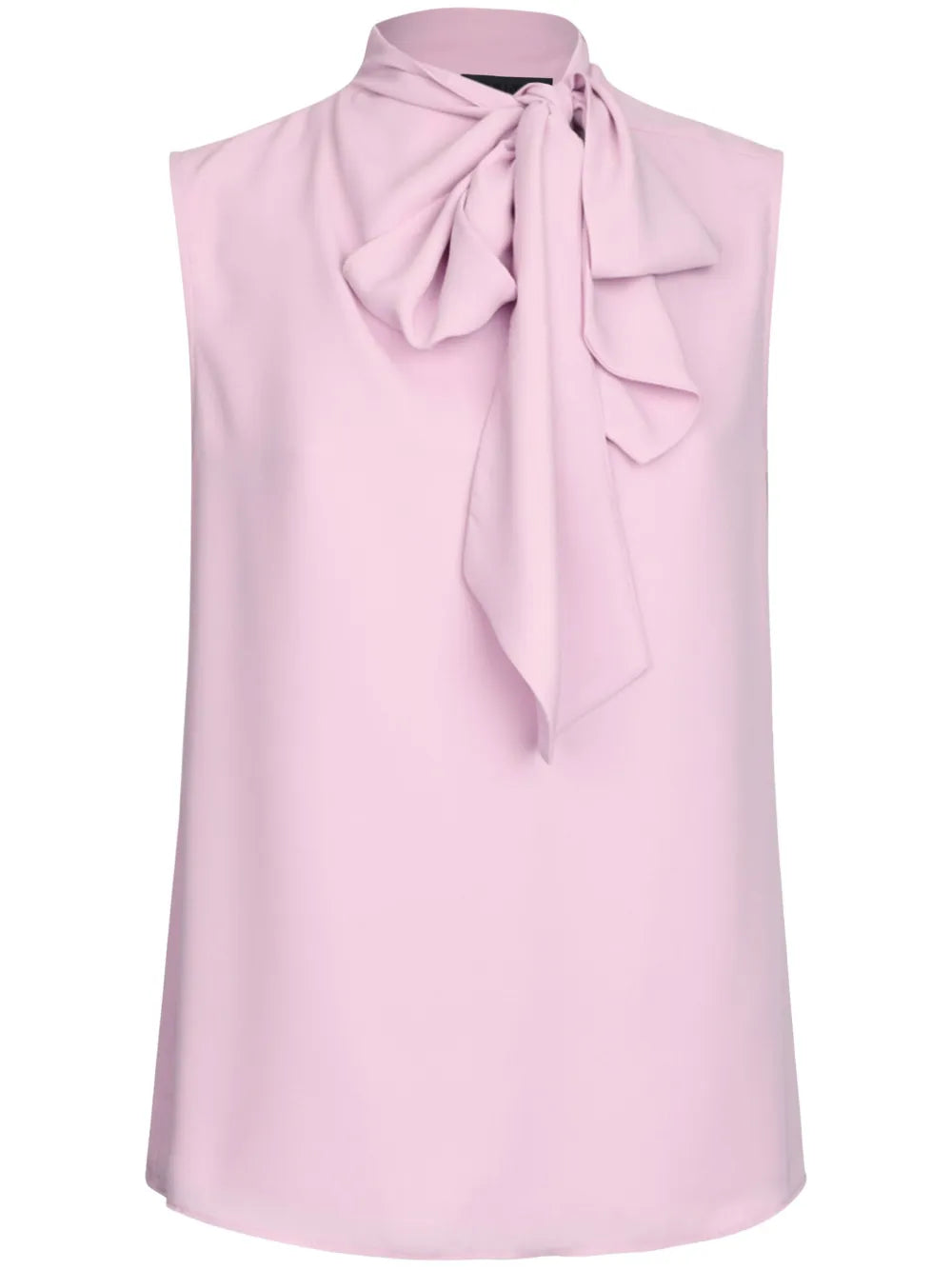 Pussy Bow-Collar Blouse