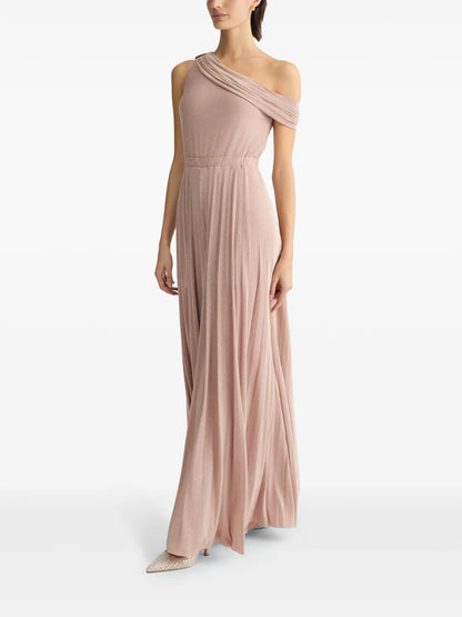 One-Shoulder Jersey Jumpsuit