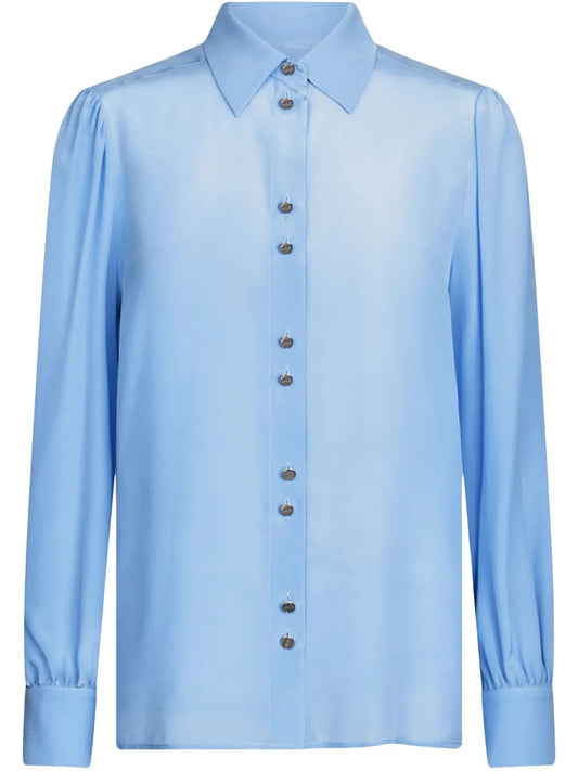 Crepe-De-Chine Shirt
