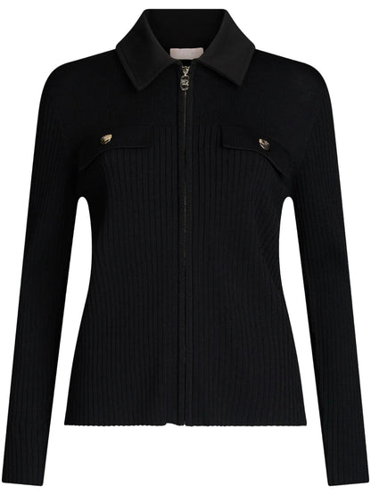 Zip-Up Cardigan