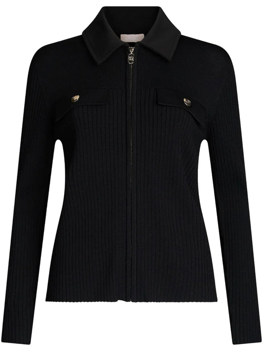 Zip-Up Cardigan