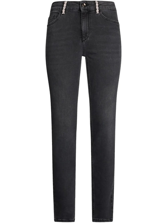 Rhinestones Skinny Jeans