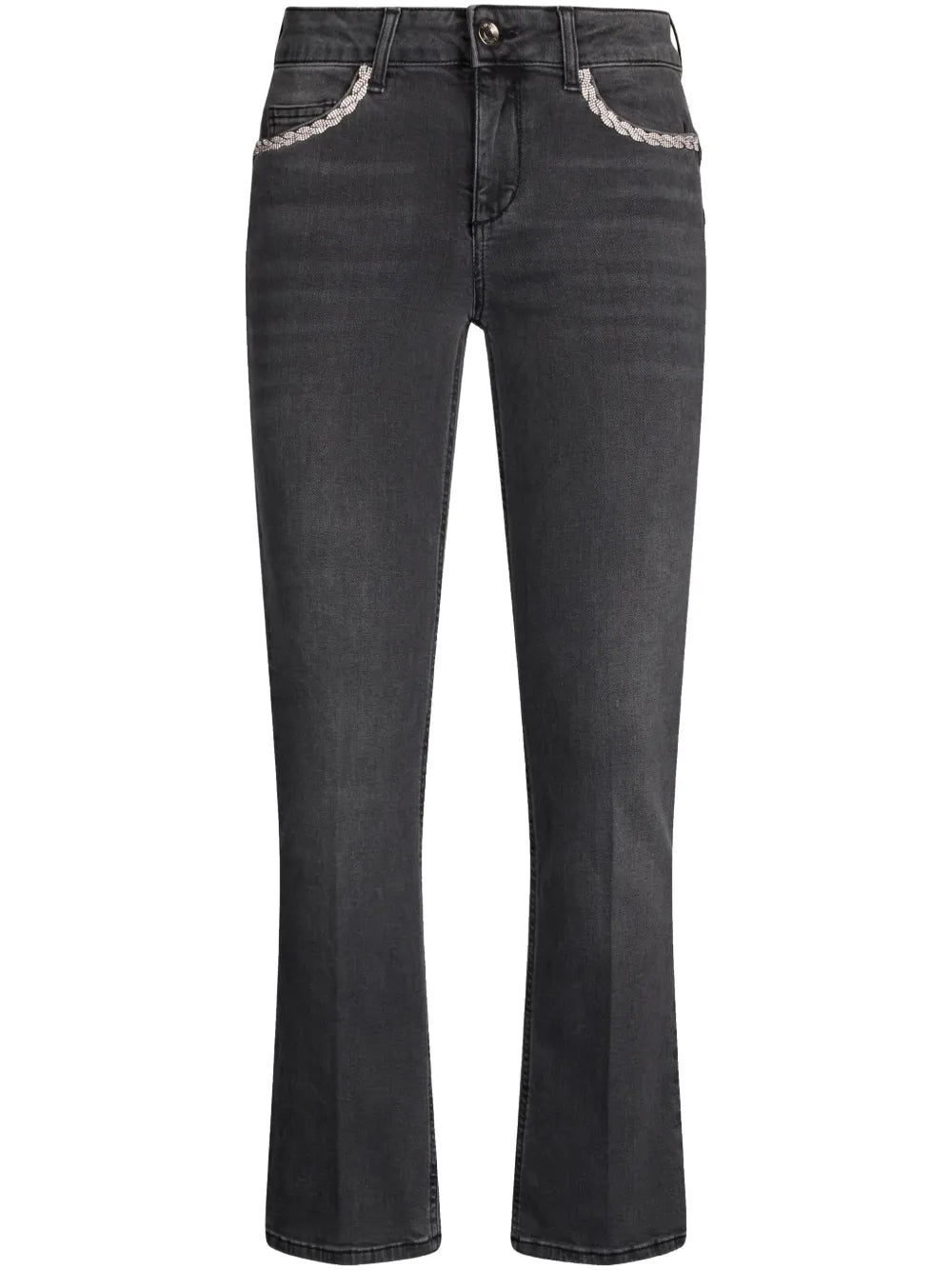 Rhinestone Bootcut Jeans