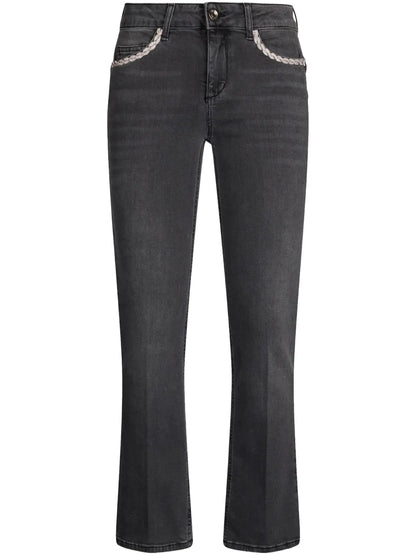 Rhinestone Bootcut Jeans