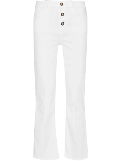 Cropped Bootcut Jeans