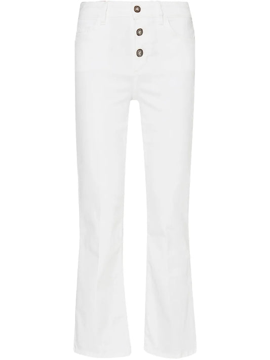 Cropped Bootcut Jeans
