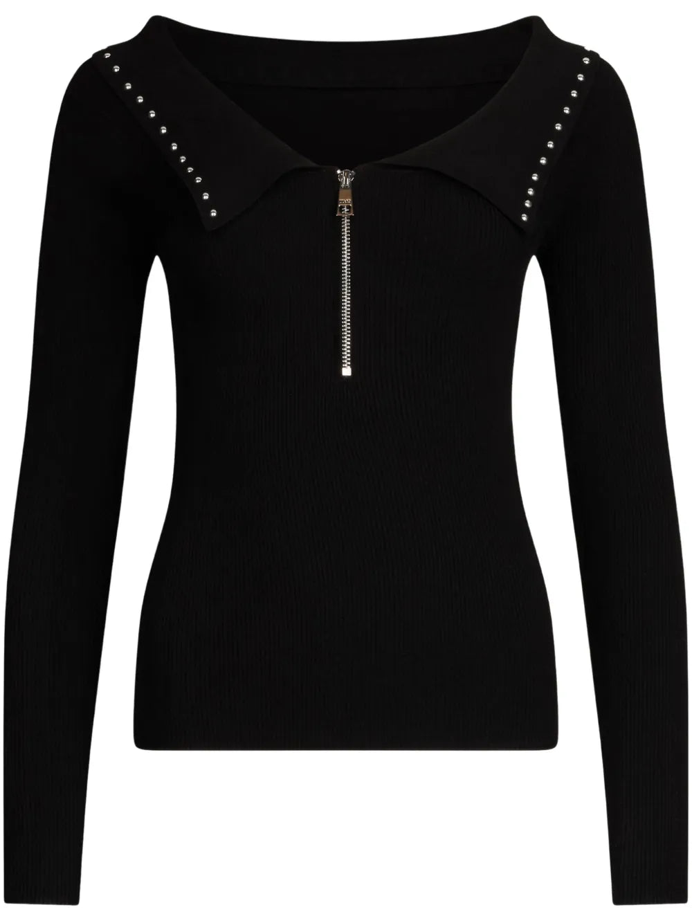 Stud-Embellished Sweater