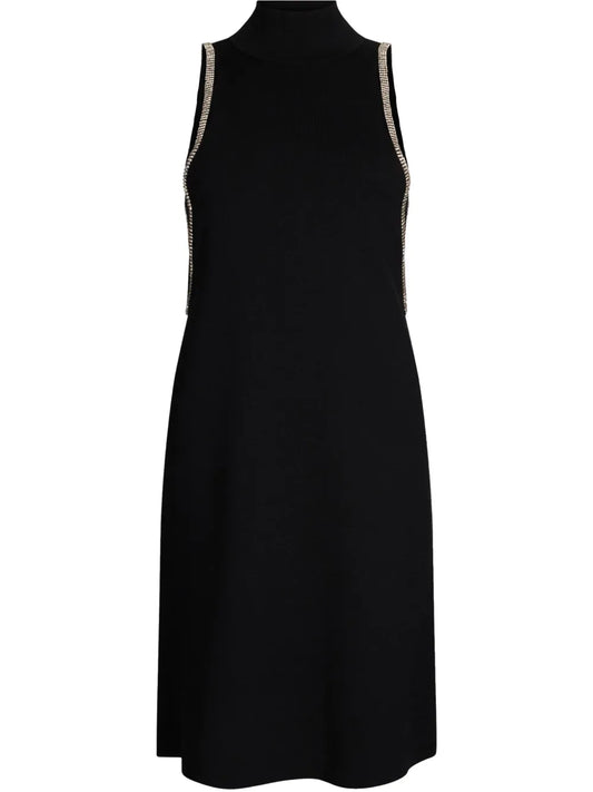 Rhinestone-Embellished Dress