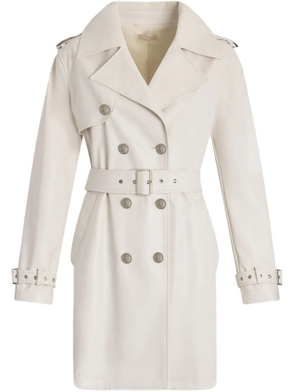 Coated Trench Coat