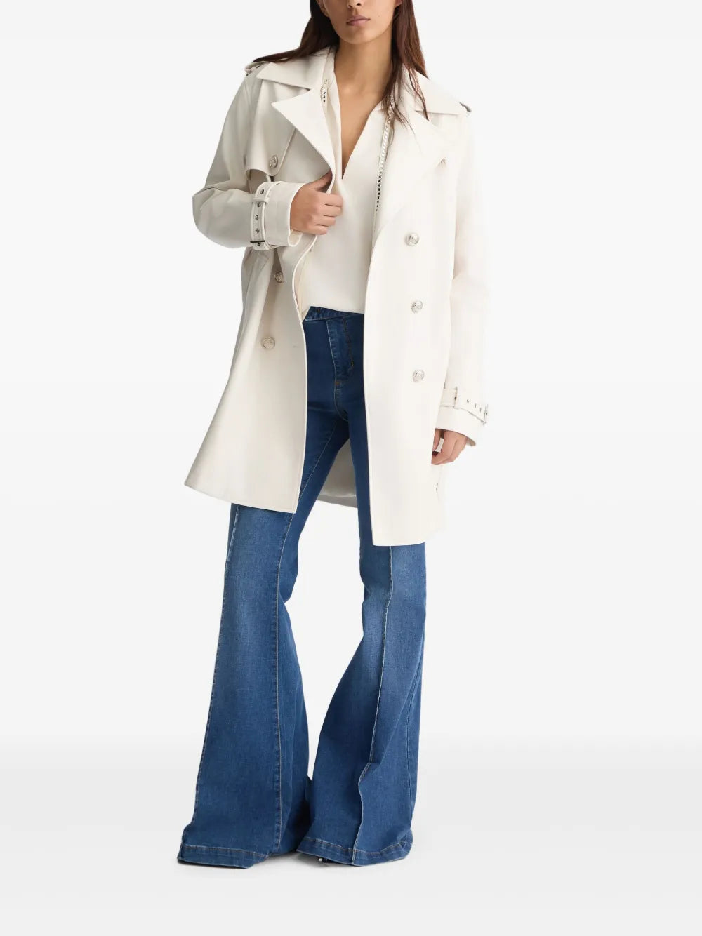 Coated Trench Coat