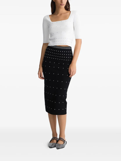 Studs-Embellished Top